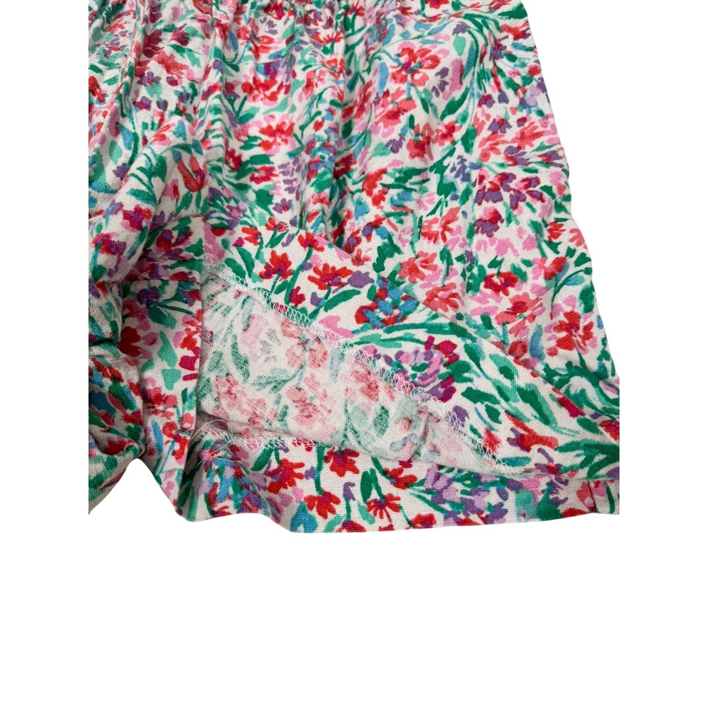 J.Crew Floral Linen Viscose Blend Shorts Size 8 Multi Color Re-Imagined CG689 - Picture 4 of 8